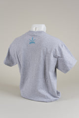 GROOS x Mesh Print Club T-shirt - Nina Fernande - Light grey