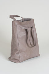 Tas/Leer - Warm Grijs