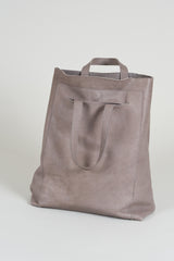 Tas/Leer - Warm Grijs