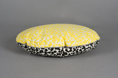 Sierkussen - Cushion Dots (yellow/black)