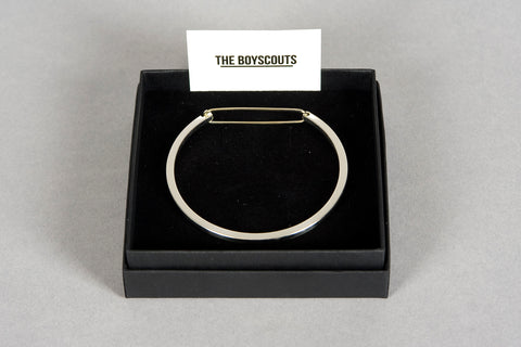 BRACELET 'SEIZE ROUND' SILVER PLATED