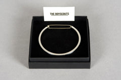 BRACELET 'SEIZE ROUND' SILVER PLATED