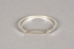 BRACELET 'SEIZE ROUND' SILVER PLATED