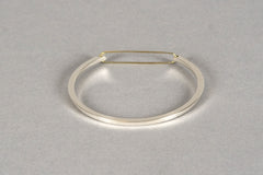 BRACELET 'SEIZE ROUND' SILVER PLATED