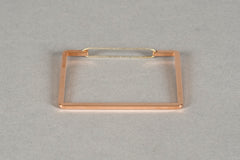 BRACELET  'SEIZE Square' ROSE PLATED