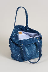 Shopper 013 Galaxy - Denim spikkels gebleekt