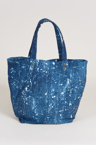 Shopper 013 Galaxy - Denim spikkels gebleekt