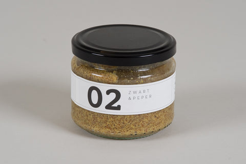 Mosterd #2 Zwart & Peper