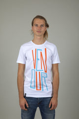 Venour Text Tee - White