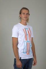 Venour Text Tee - White