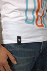 Venour Text Tee - White