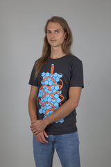 Venour Worm Tee - Black