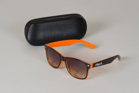 Venour Sunglasses - Black/Orange