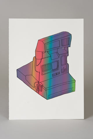 Zeefdruk - Polaroid