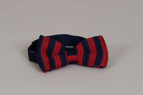 Strik Gestreept Blauw/Rood