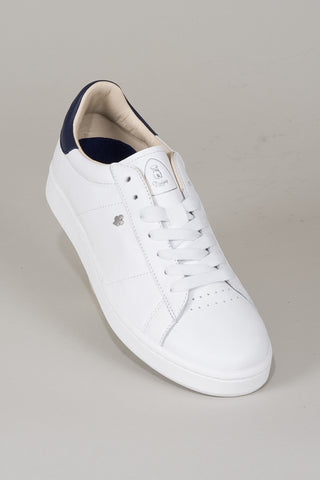 Tennisschoen Adrien - White/Blue eclipse - Nappa/Pu/Nappa