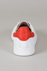 Tennisschoen Adrien - White/Red - Nappa/Pu/Nappa