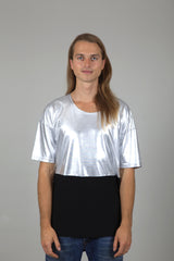 T-Shirt - Unisex Shiny Silver Tailord