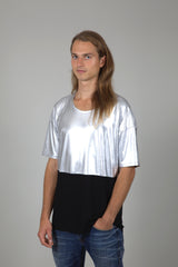 T-Shirt - Unisex Shiny Silver Tailord