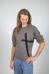 Sweater - Stripedouble - Grey/Black