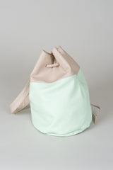 Tas - Bucket Bag - Mind Groen/Nude