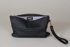 Clutch - Zwart Met handvat