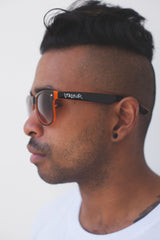 Venour Sunglasses - Black/Orange