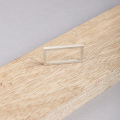 Ring Houtmotief - Rechthoek