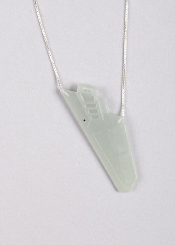 Collier Enkele Vleugel - Taupe