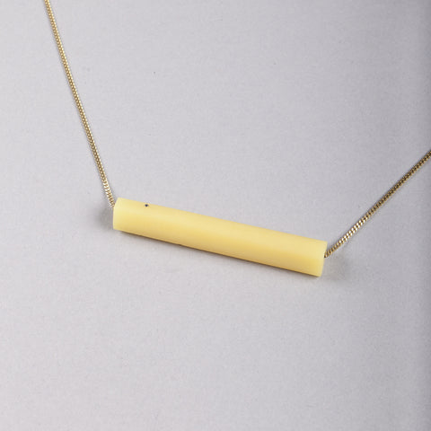 Collier Krijtjes - Geel
