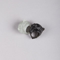 Ring Berenkop - Taupe