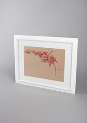 Framed Pistol - El Peligro (Rood)